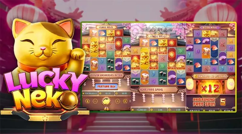 Lucky Neko mang lại cảm giác thư giãn nhẹ nhàng nhưng phần thưởng vẫn cực khủng