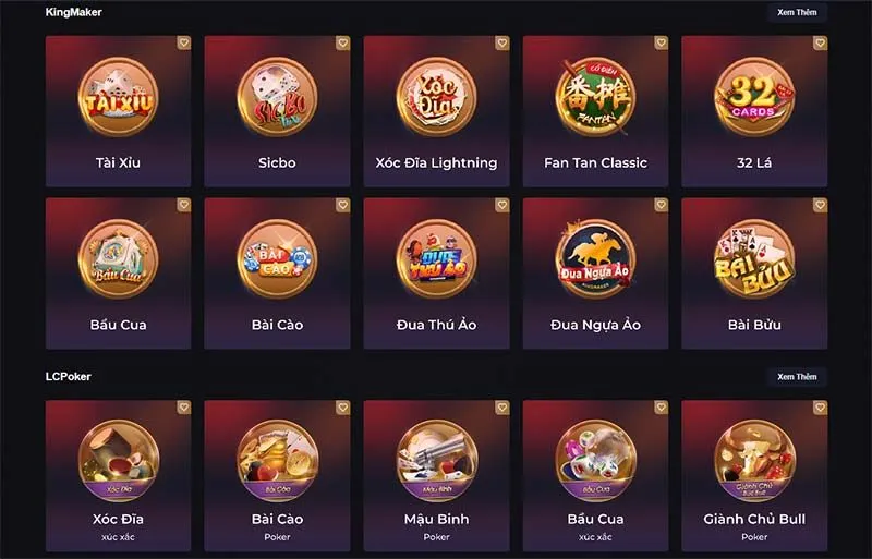 Tổng quan game bài tại K8Bet